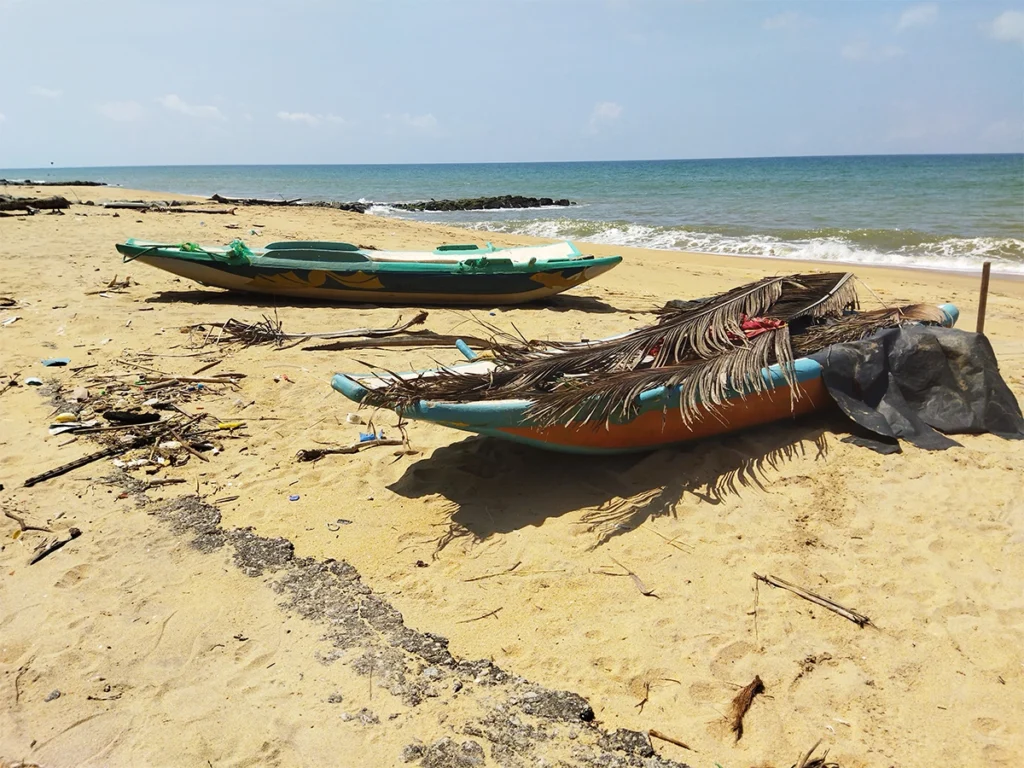 theppan at rest after fishing activities